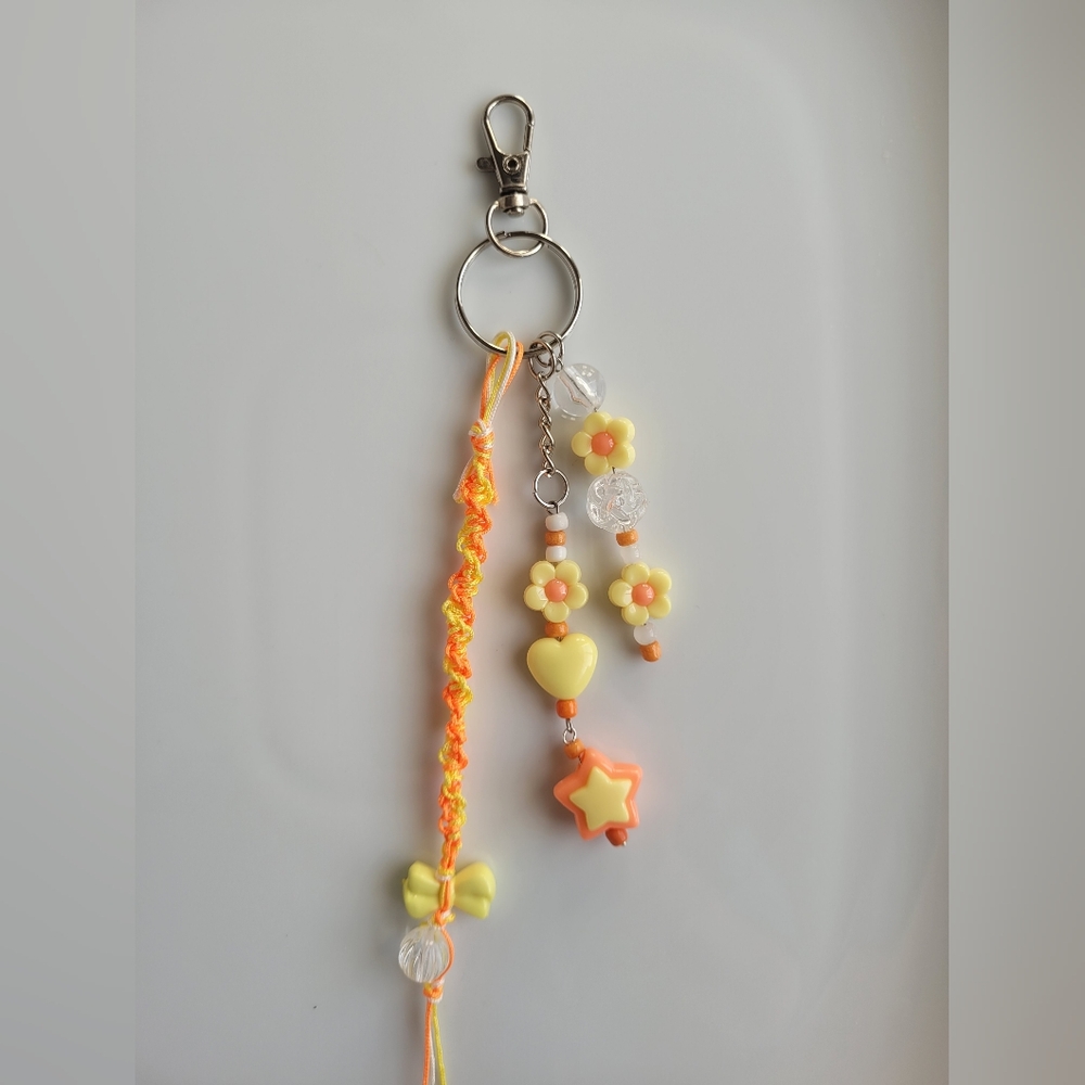 New Orange Bag Or Purse Charm